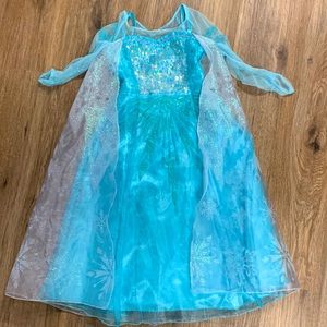 Disney Frozen Elsa Dress Size 5/6